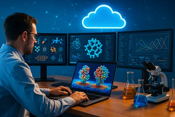 Online science workspace